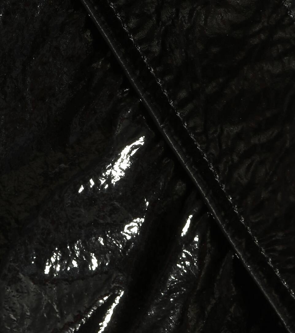 Saint Saint Lackleder Jacke Laurent Lackleder Aus Laurent Jacke Laurent Saint Aus gx1q6wwO