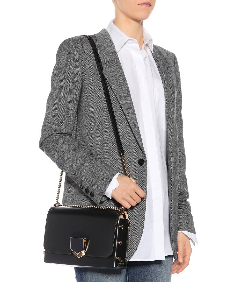 Petite Jimmy Lockett Choo Aus Schultertasche Leder wnBqwFv0a