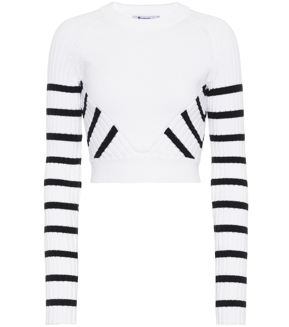 Cropped Alexander By Baumwollanteil T Mit Wang top q1055Ow