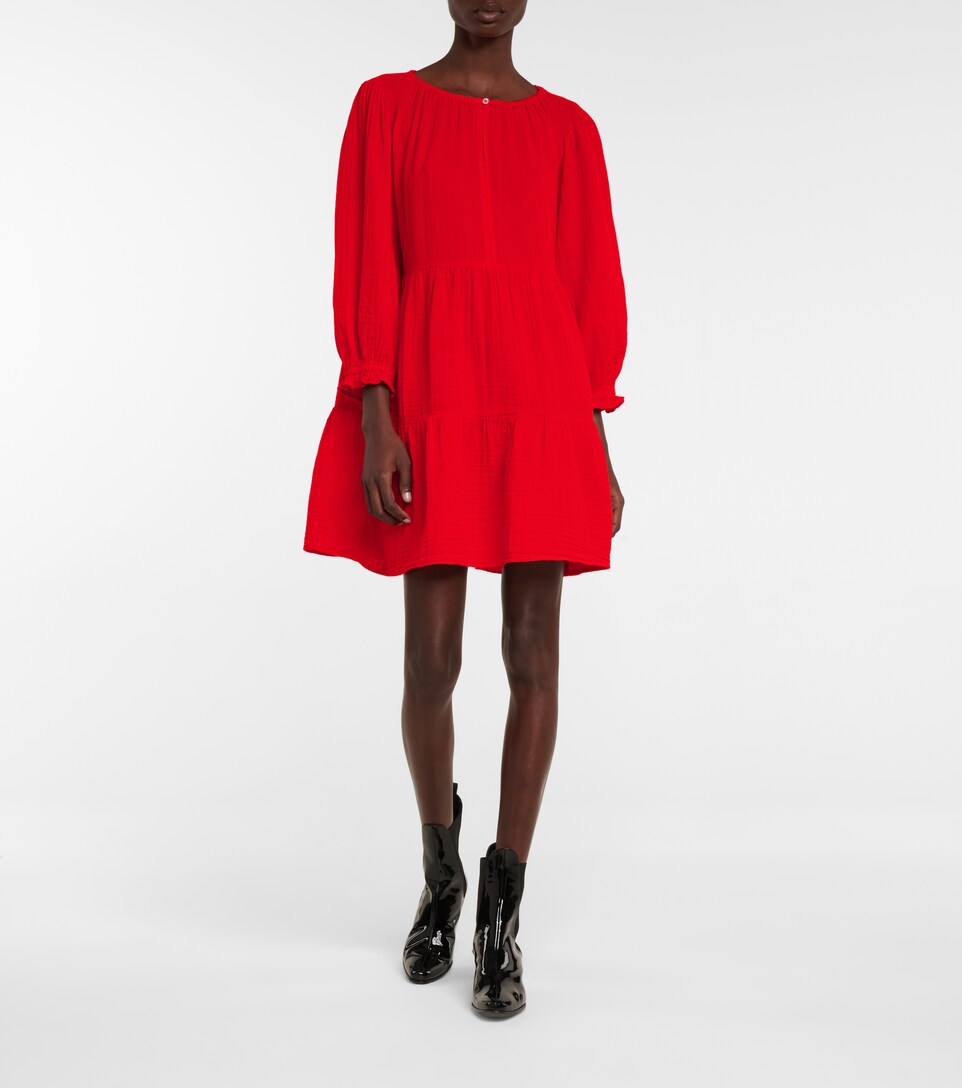 Velvet - Mirella cotton gauze minidress 