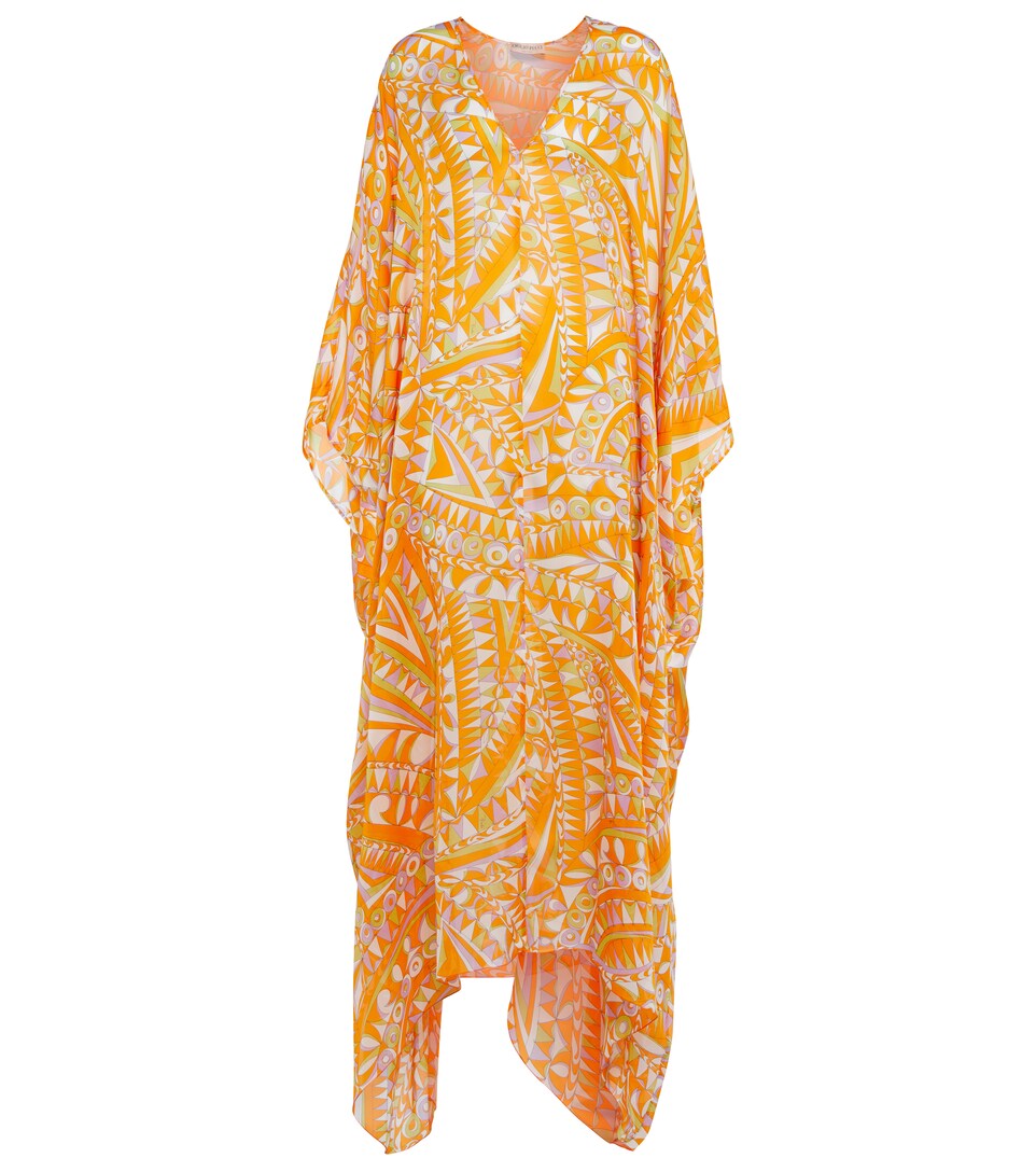 chiffon caftan