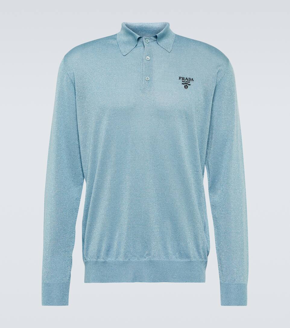 long sleeve prada polo