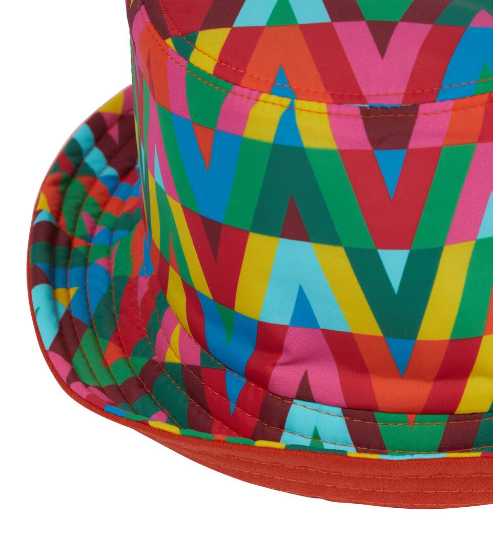 Valentino Reversible printed twill bucket hat Mytheresa