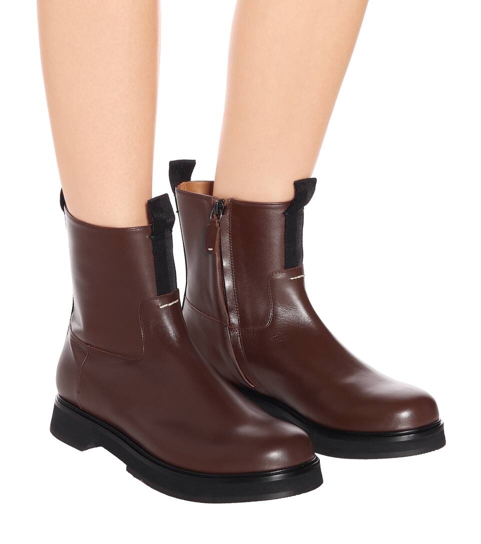 joseph leather ankle boots