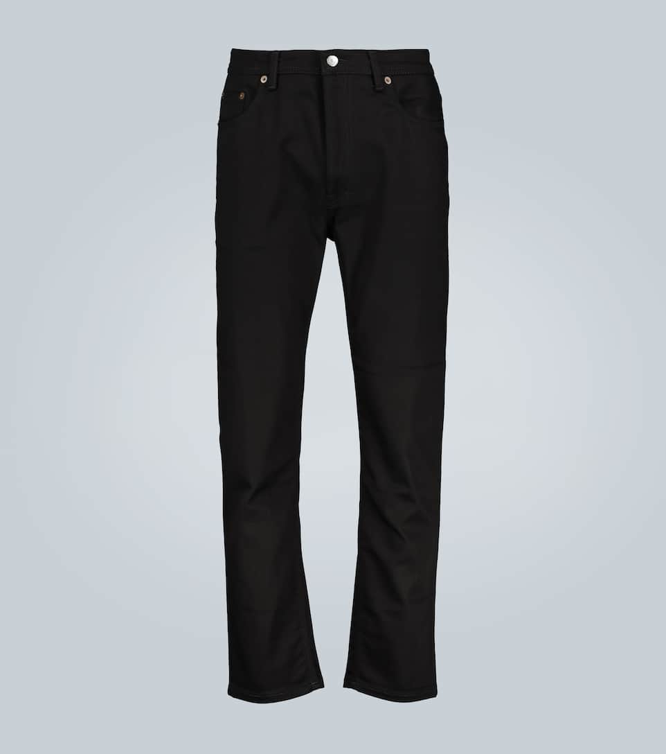 ACNE STUDIOS RIVER CROPPED JEANS,P00452959