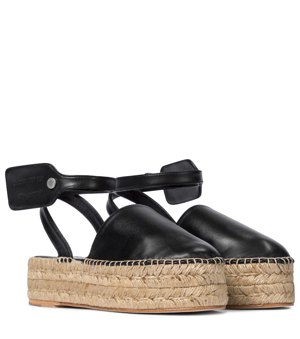 white platform espadrilles