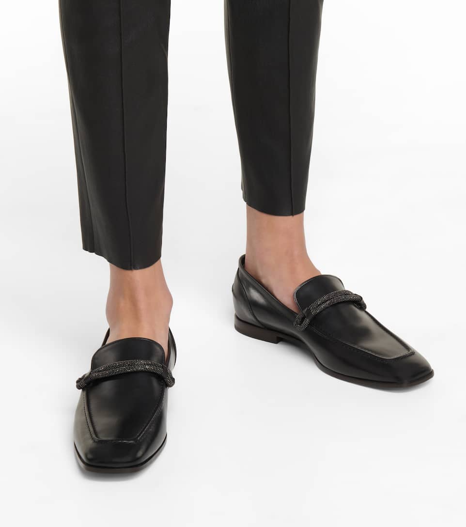 Brunello cucinelli women's loafers Clearance