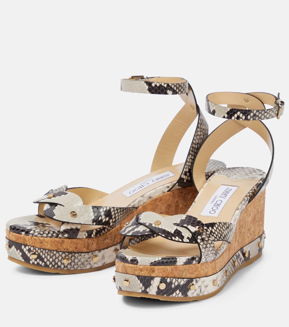 Jimmy choo wedge sale clearance