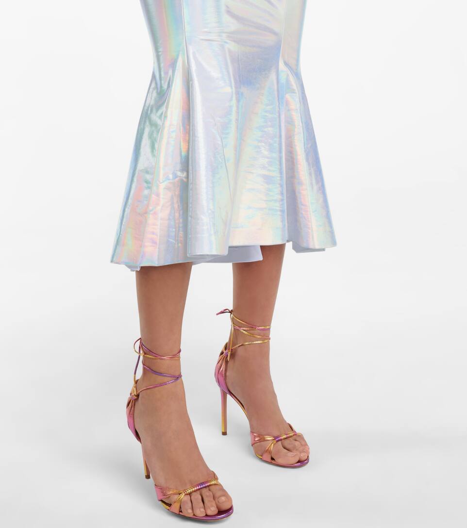 norma kamali crew fishtail dress