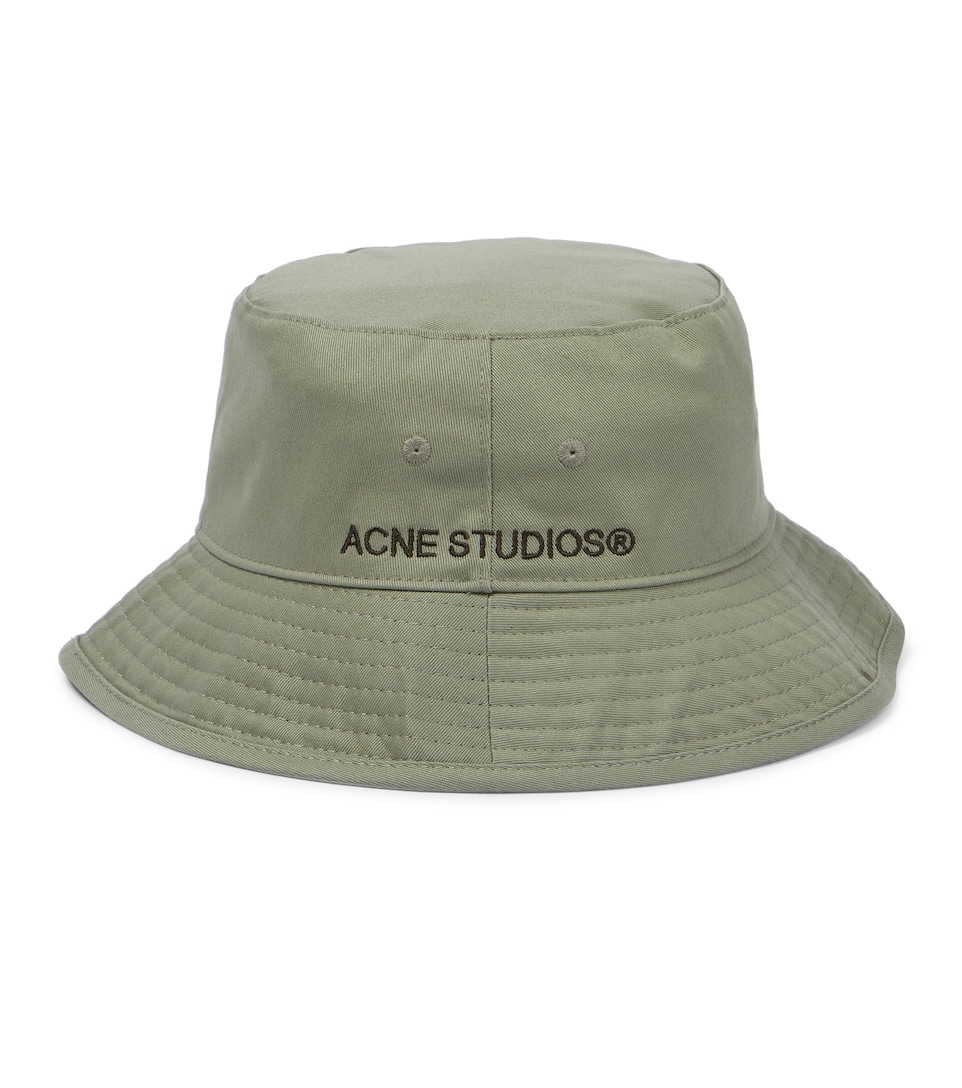 Acne Studios - Logo cotton bucket hat 