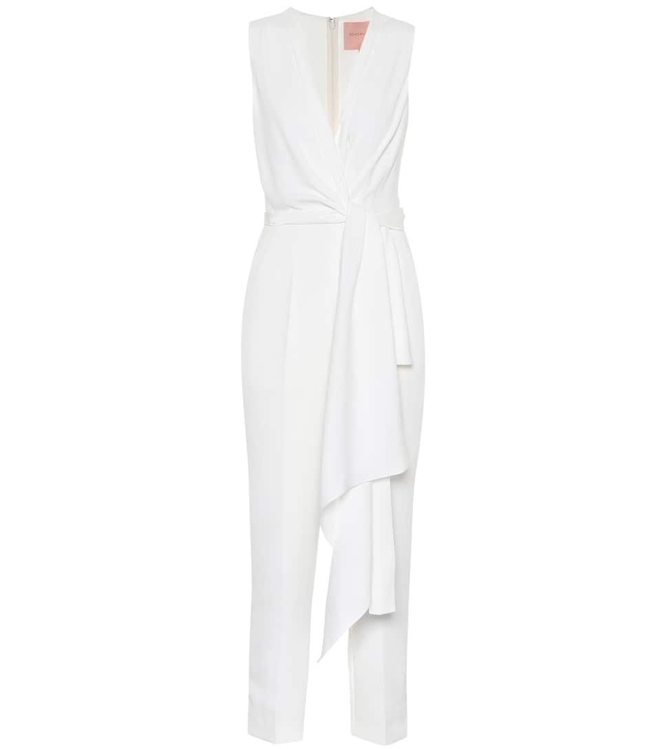 ROKSANDA ROKURO BRIDAL SILK-BLEND JUMPSUIT,P00323128