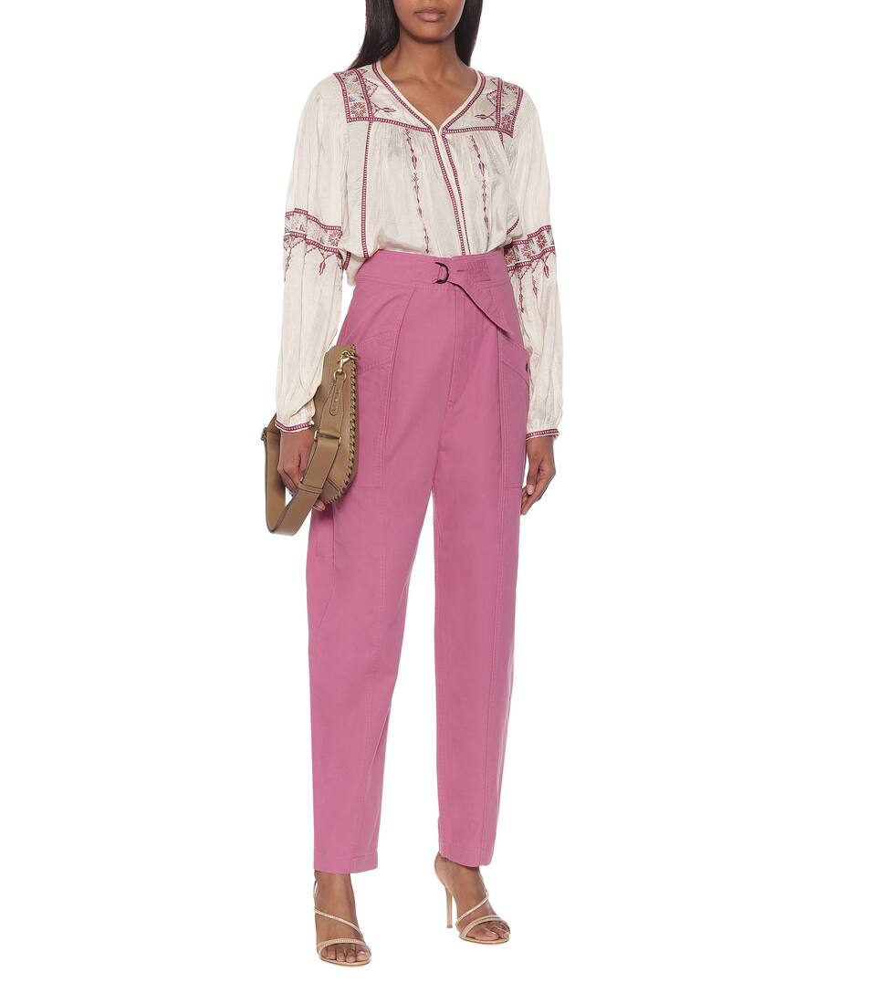 isabel marant pink jeans