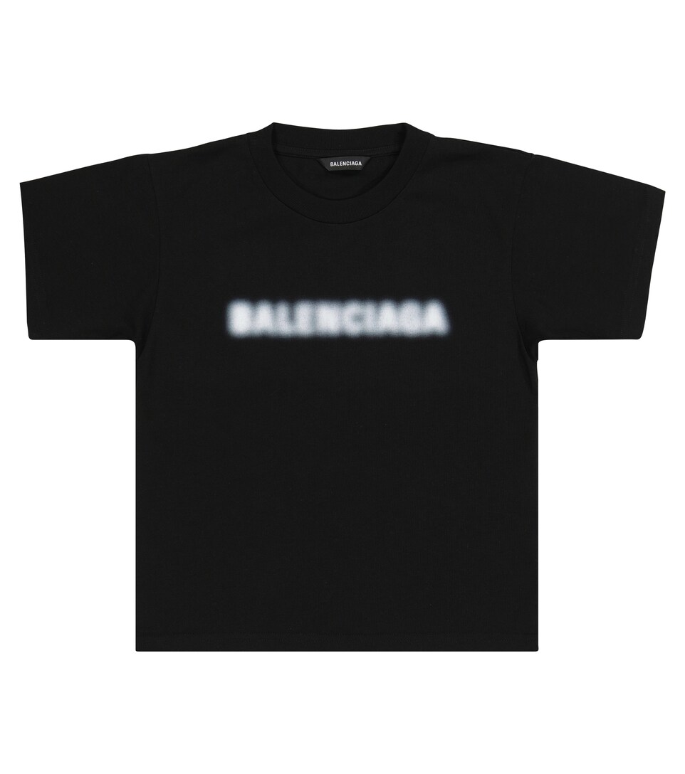 Balenciaga Kids - Logo cotton T-shirt 
