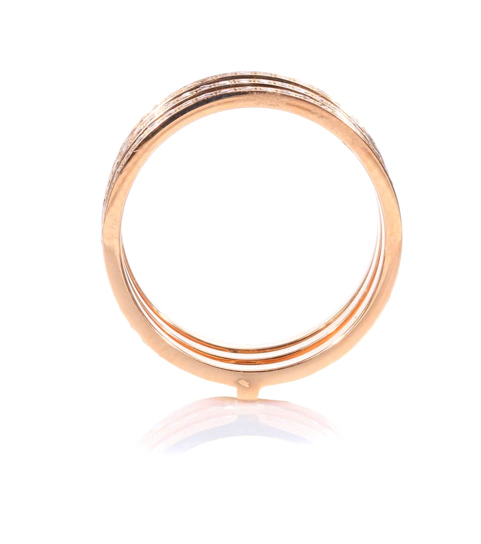 Rose Monotype Bague Ct Diamants Berbere Et Blancs Repossi En Or 18 8XPkn0wO