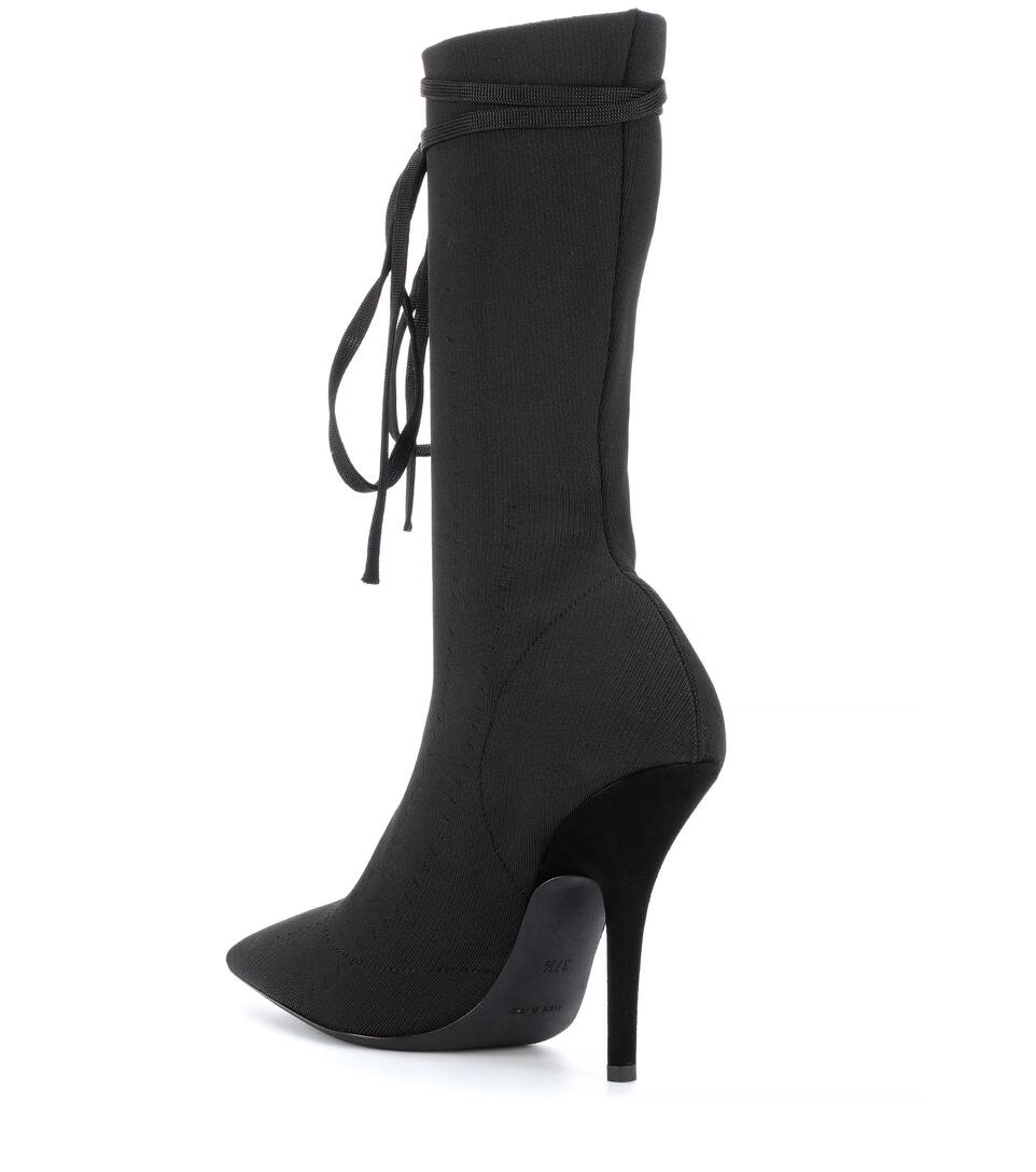 yeezy lace up booties