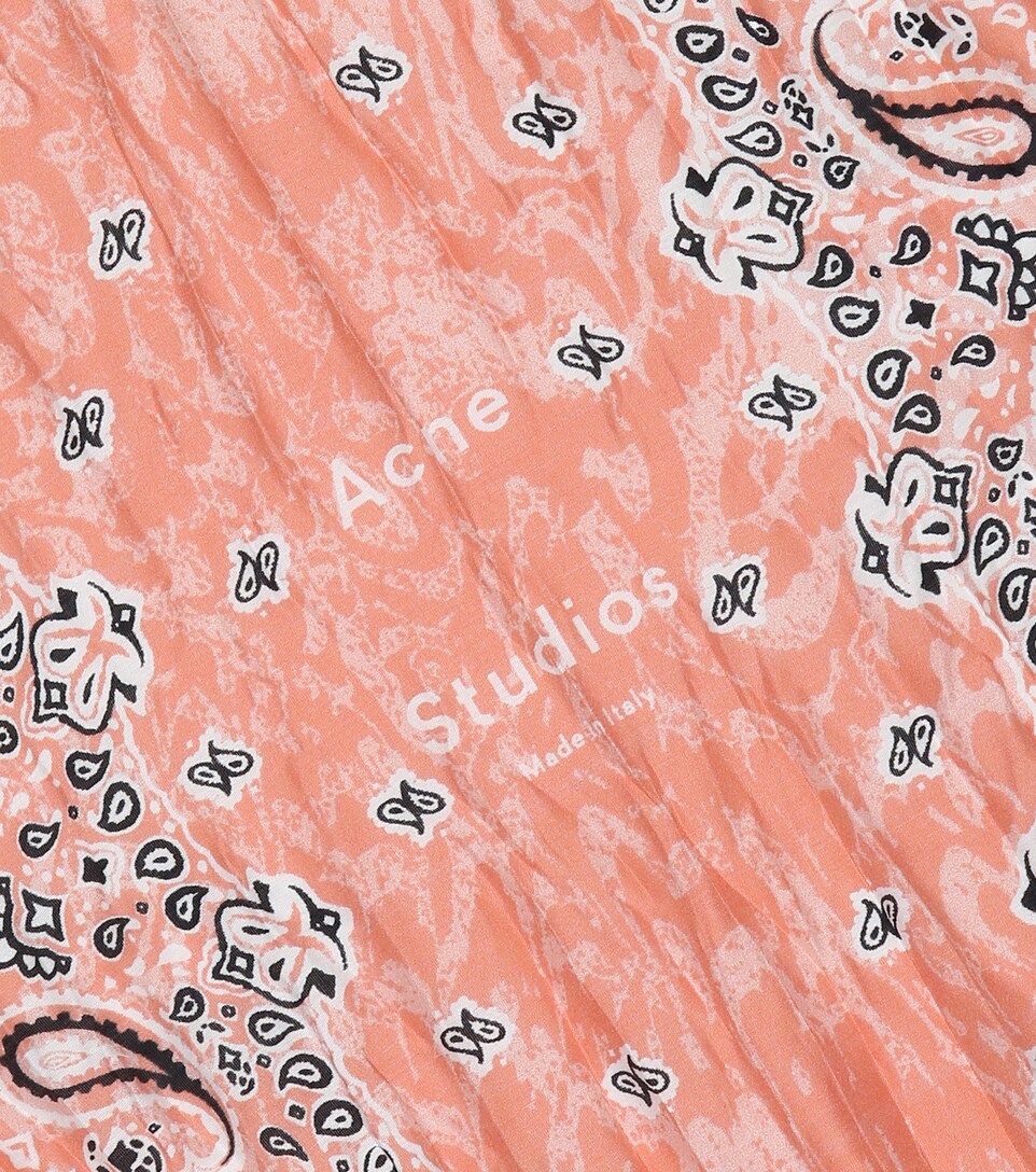 acne bandana scarf
