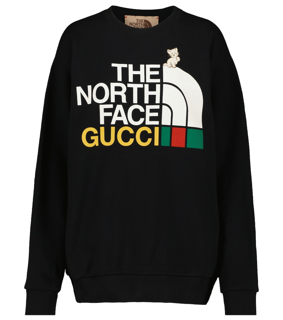 gucci north face crewneck