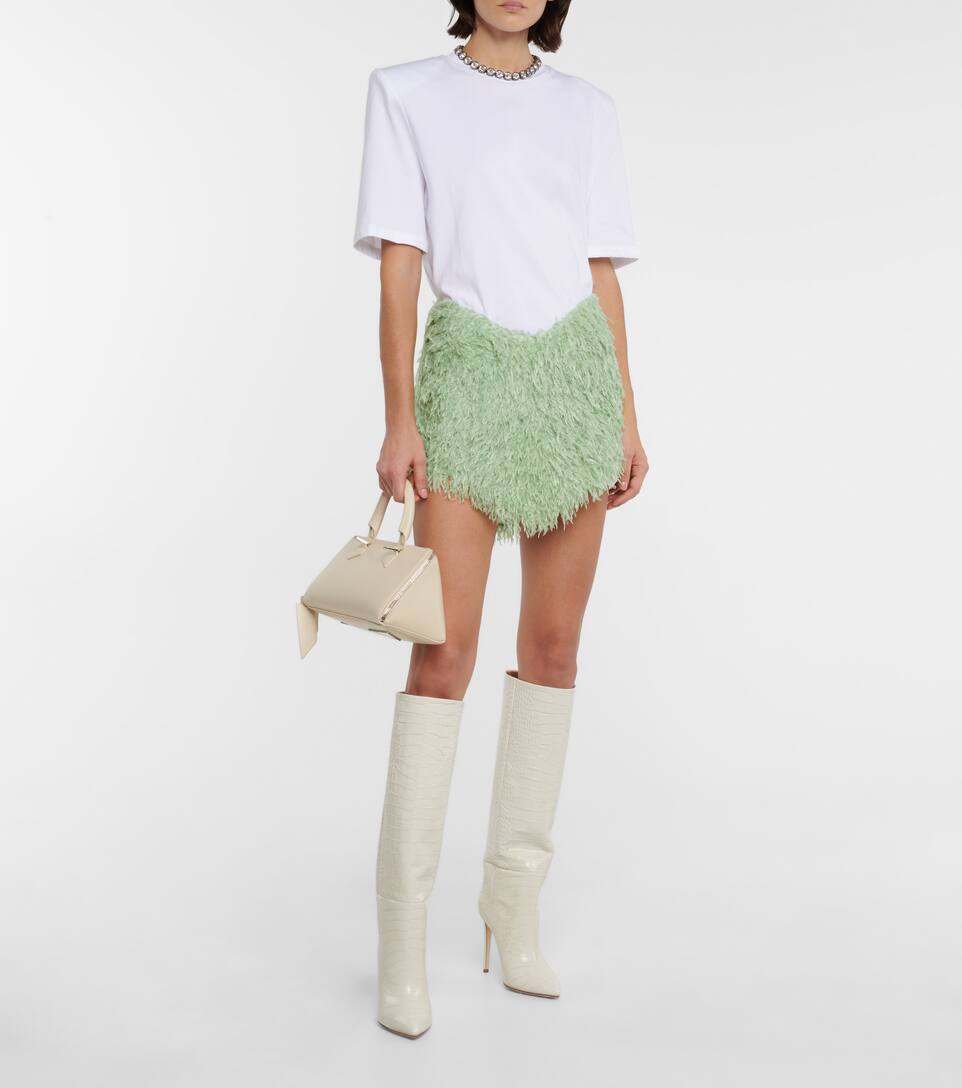 paris texas white croc boots