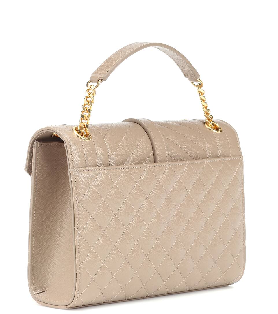 Cuir Sac Matelassé Enveloppe Saint Laurent En Medium QdxeWorCBE