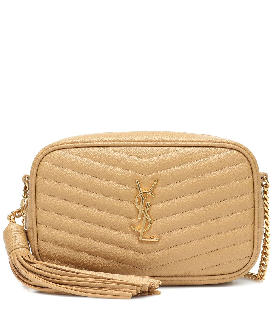 Lou Mini Leather Crossbody Bag | Saint Laurent - Mytheresa