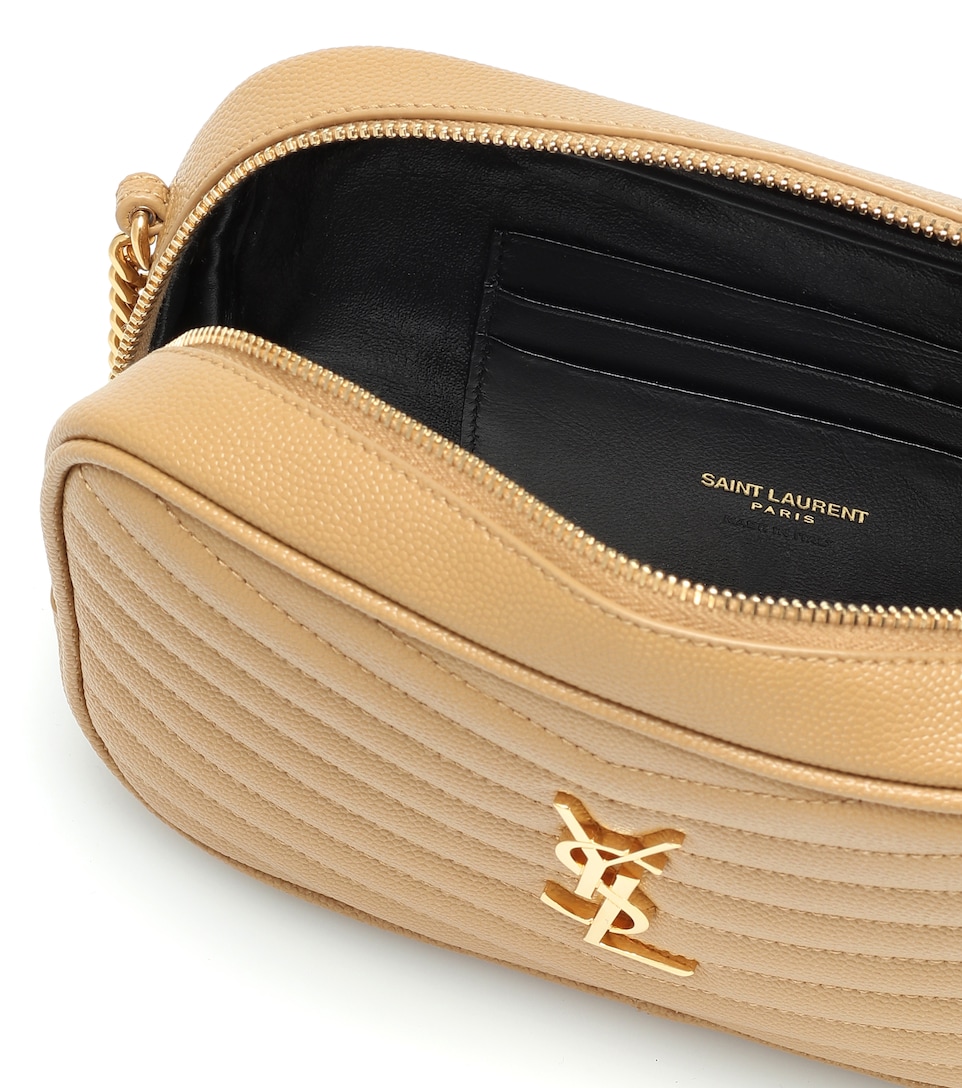 Mini Lou Quilted Leather Crossbody Bag