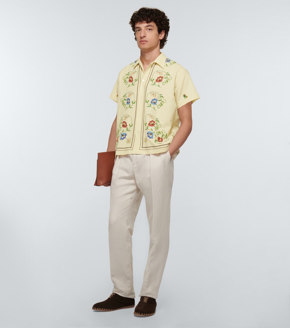 Morning Glory short-sleeved shirt 