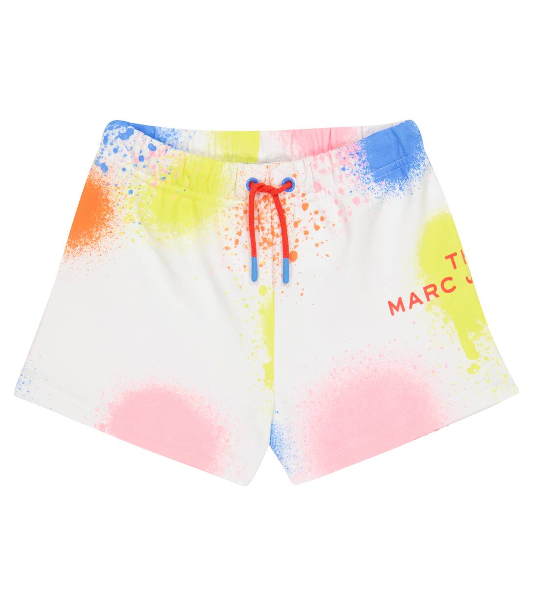 Logo Cotton Shorts in White Marc Jacobs Kids Mytheresa