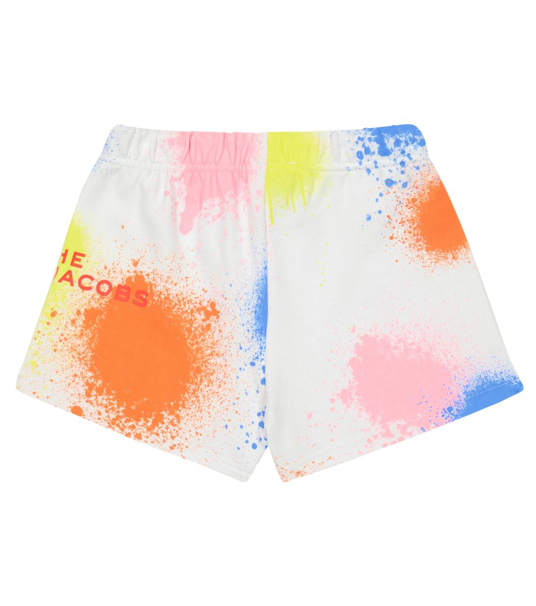 Logo Cotton Shorts in White Marc Jacobs Kids Mytheresa