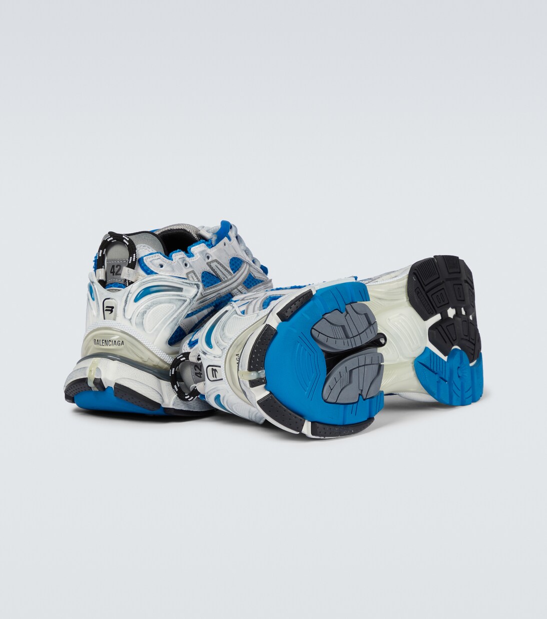 basket balenciaga bleu