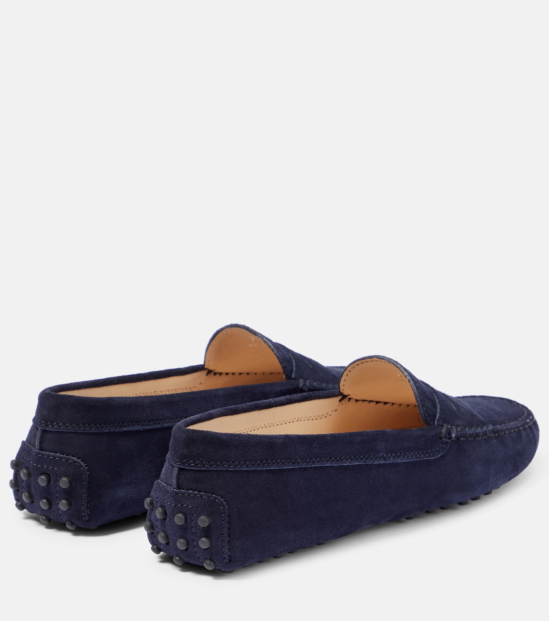 Tod's Women `Gommino` Loafers In Suede