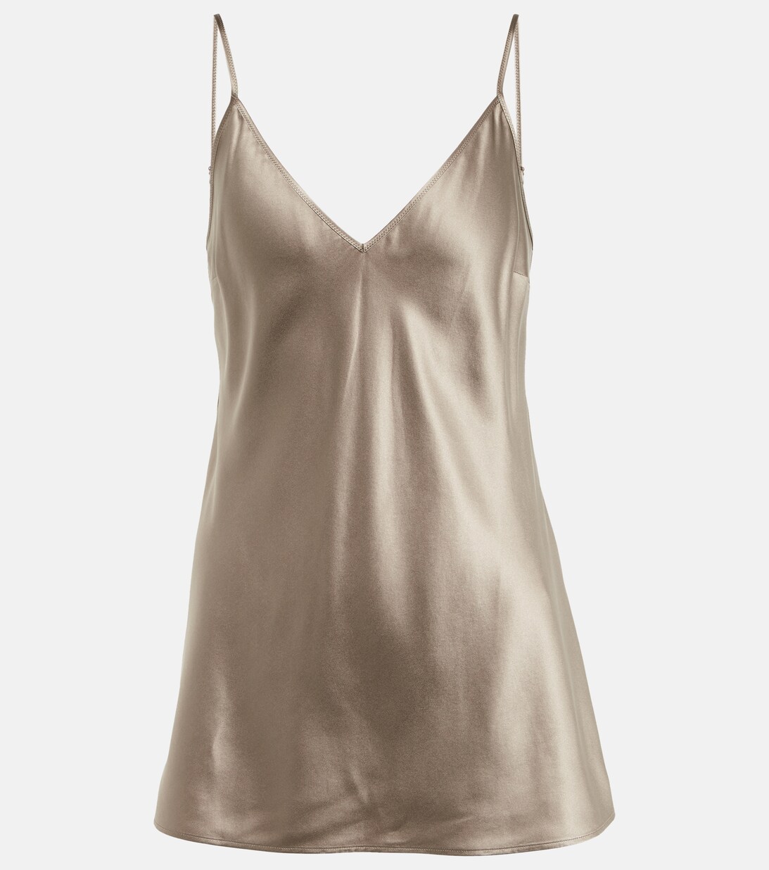 Clea Silk Satin Camisole in Beige - Joseph | Mytheresa
