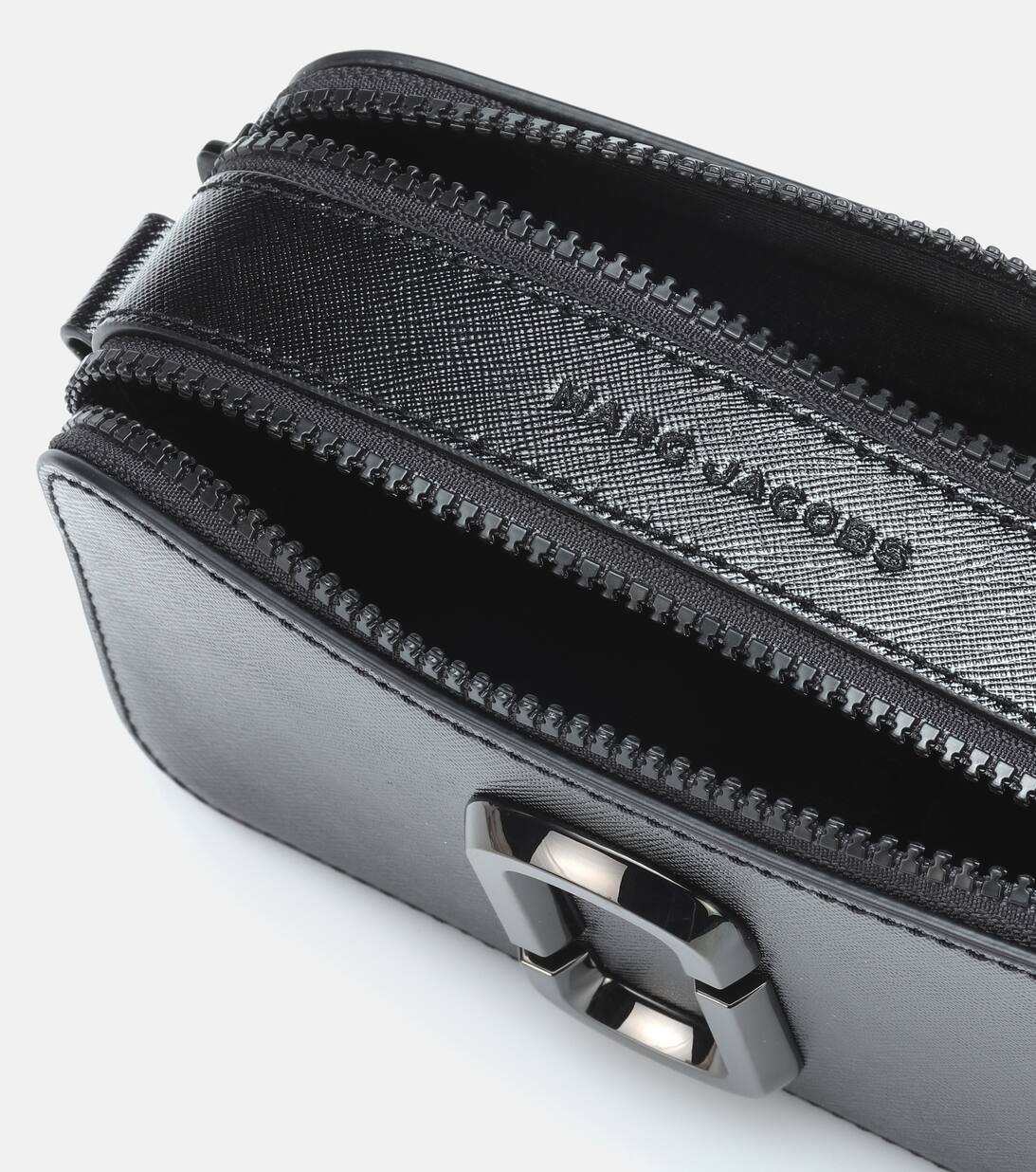 The Snapshot DTM Leather Camera Bag in Black Marc Jacobs Mytheresa