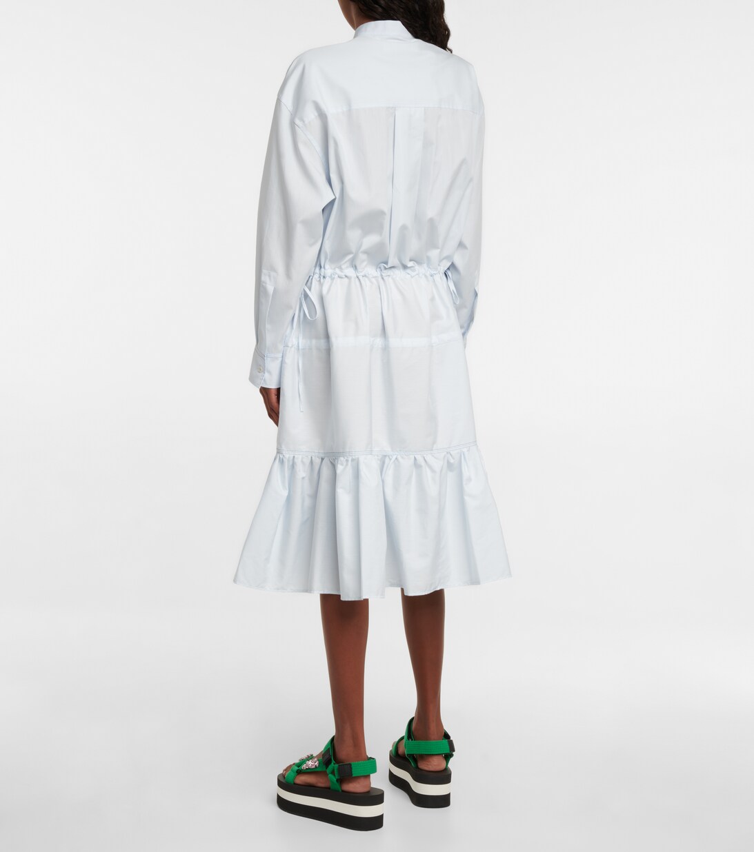The Dani dress in cotton poplin