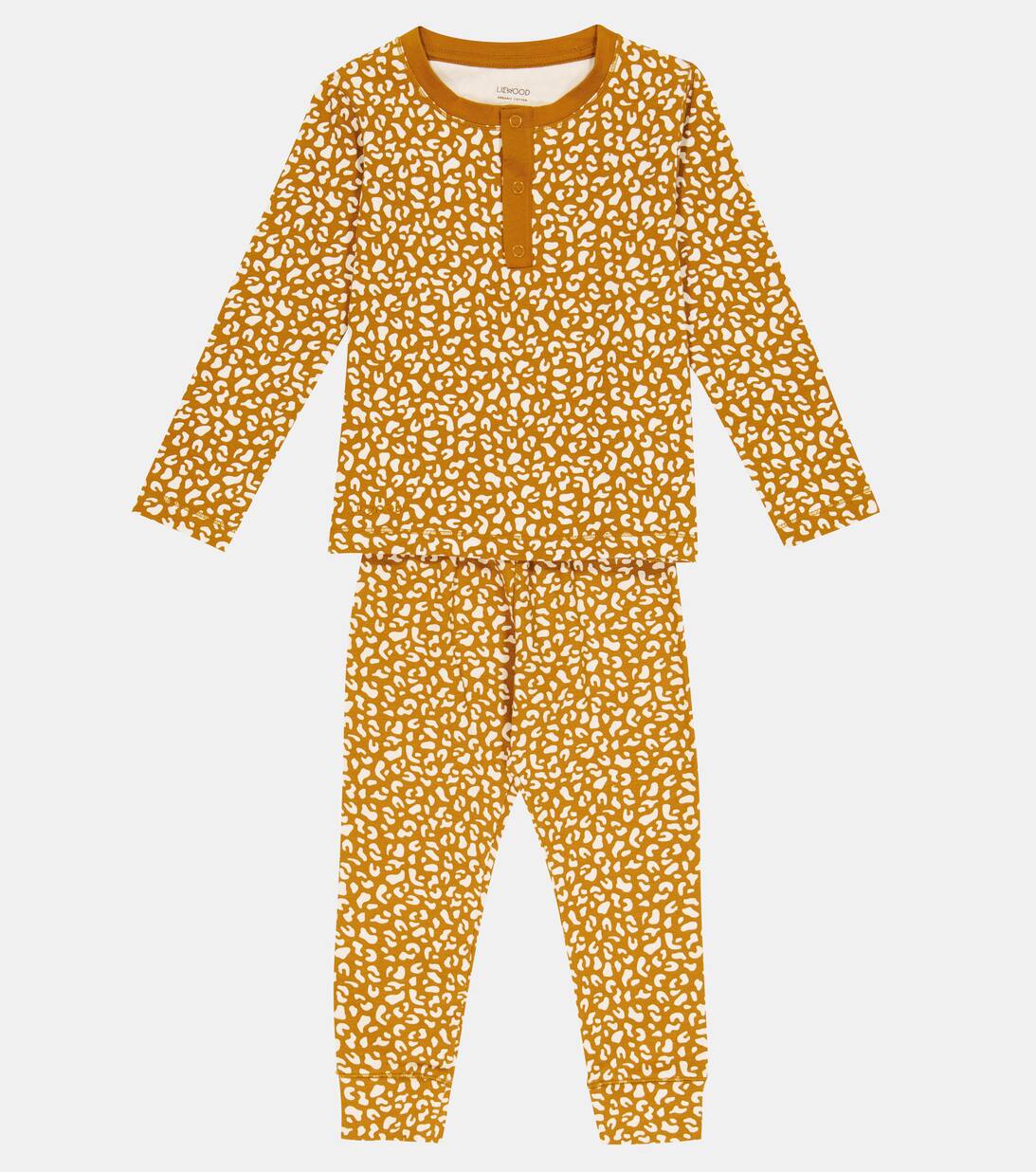 Wilhelm Cotton Blend Pajama Set in Neutrals Liewood Mytheresa