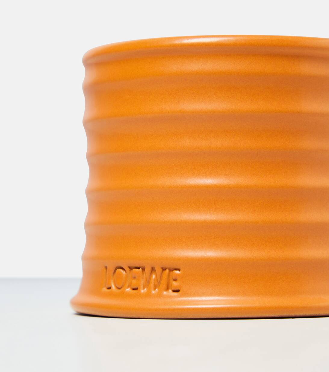 Orange Blossom Small Scented Candle in Orange Loewe Home Scents