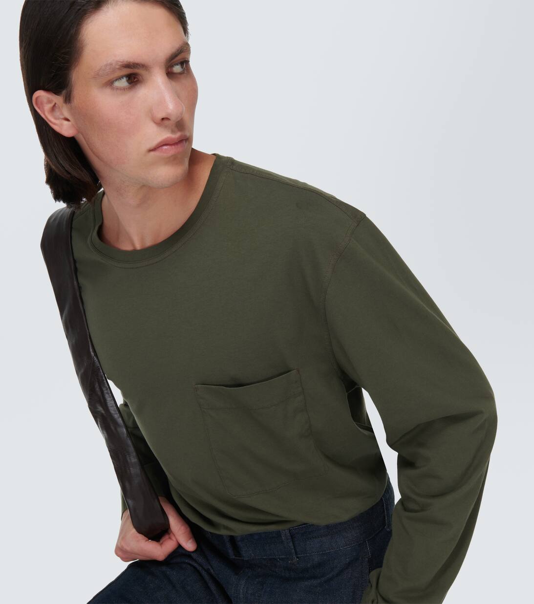 Cotton Top in Green Lemaire Mytheresa