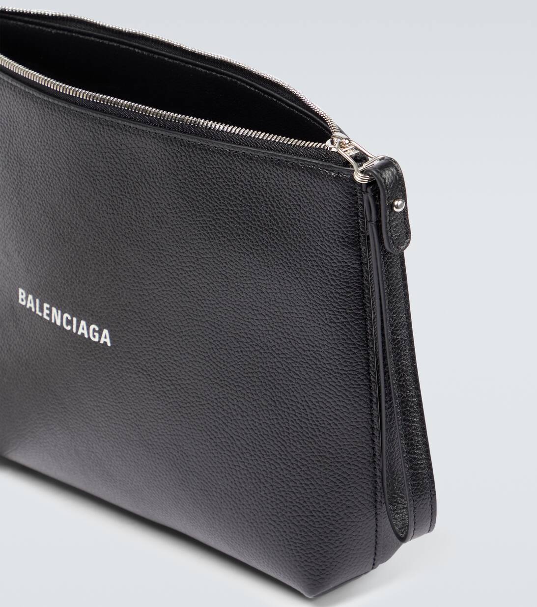 balenciaga black pouch