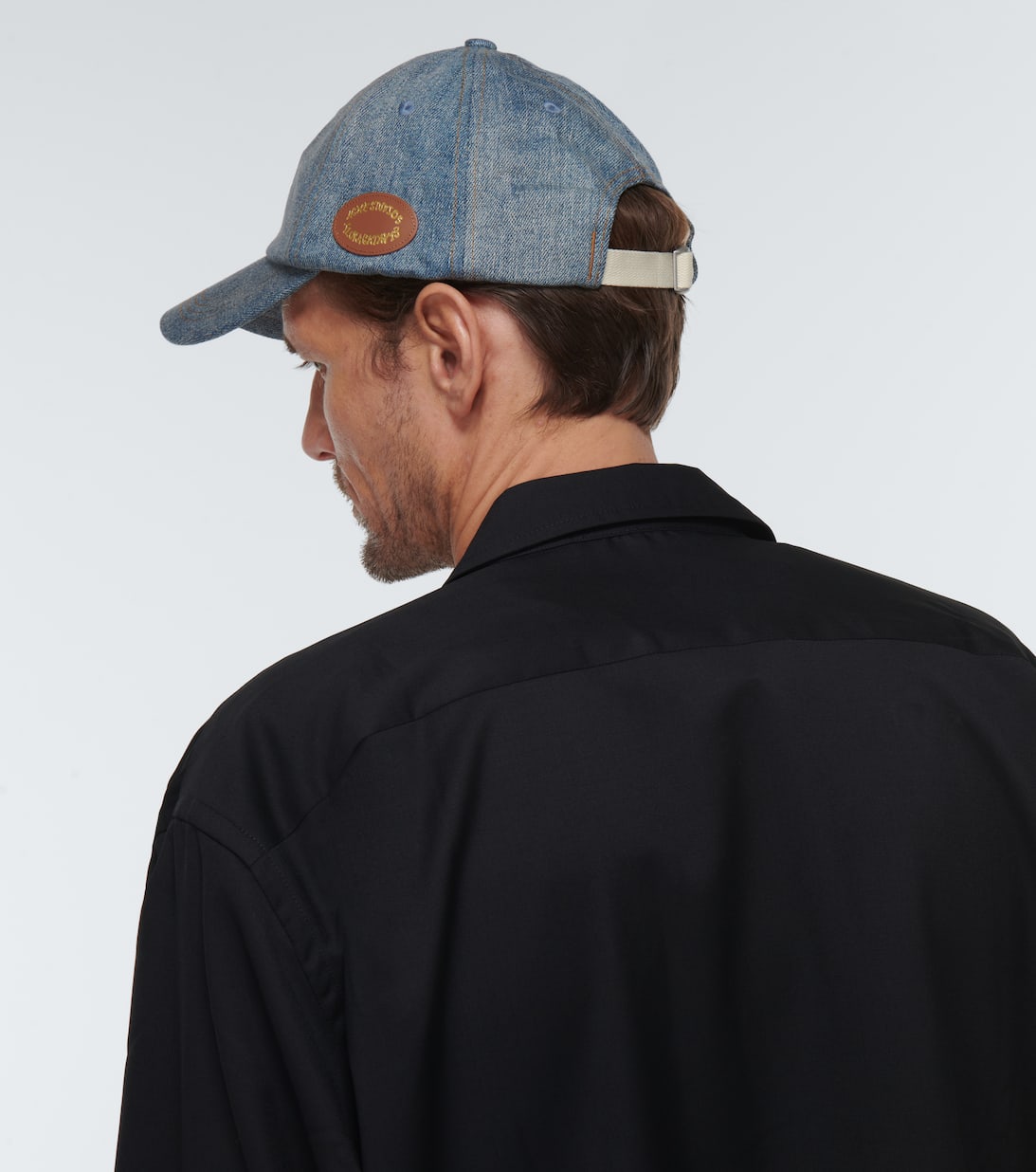 Denim Baseball Cap in Blue Acne Studios Mytheresa