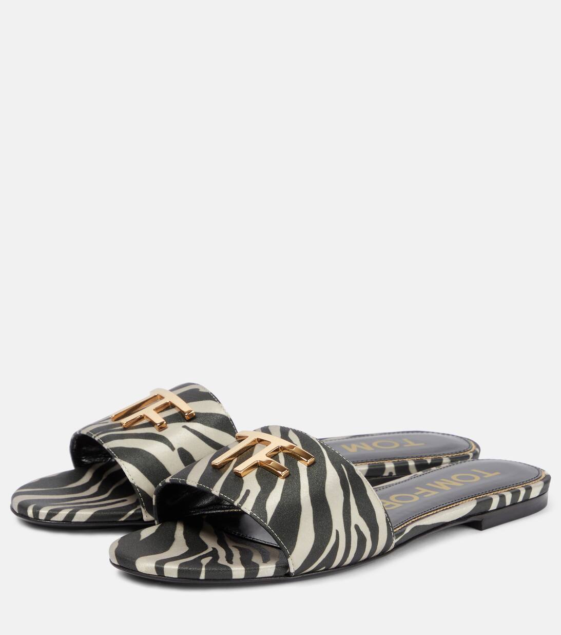 womens zebra print sandals