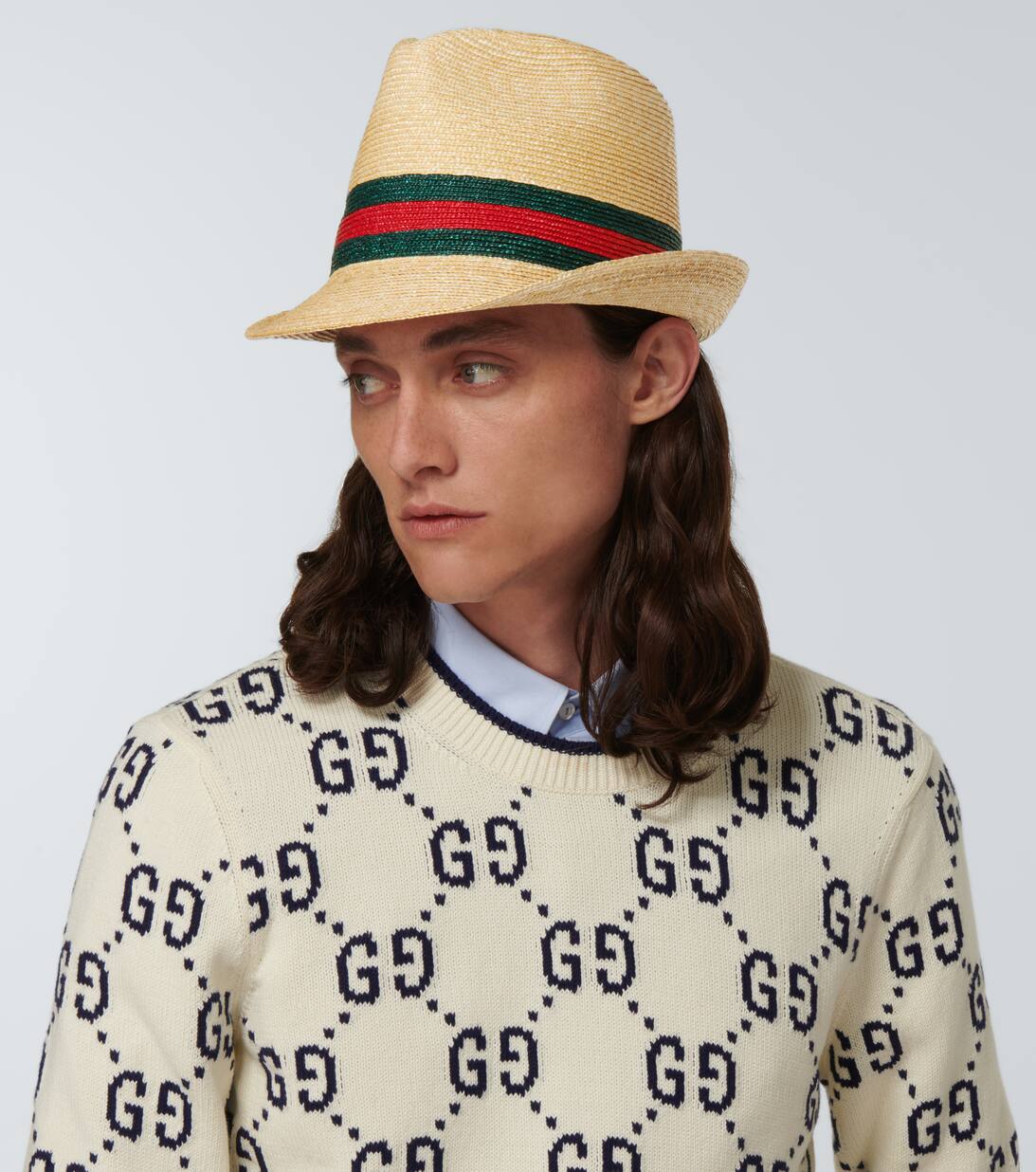 Straw Bucket Hat in Beige Gucci Mytheresa