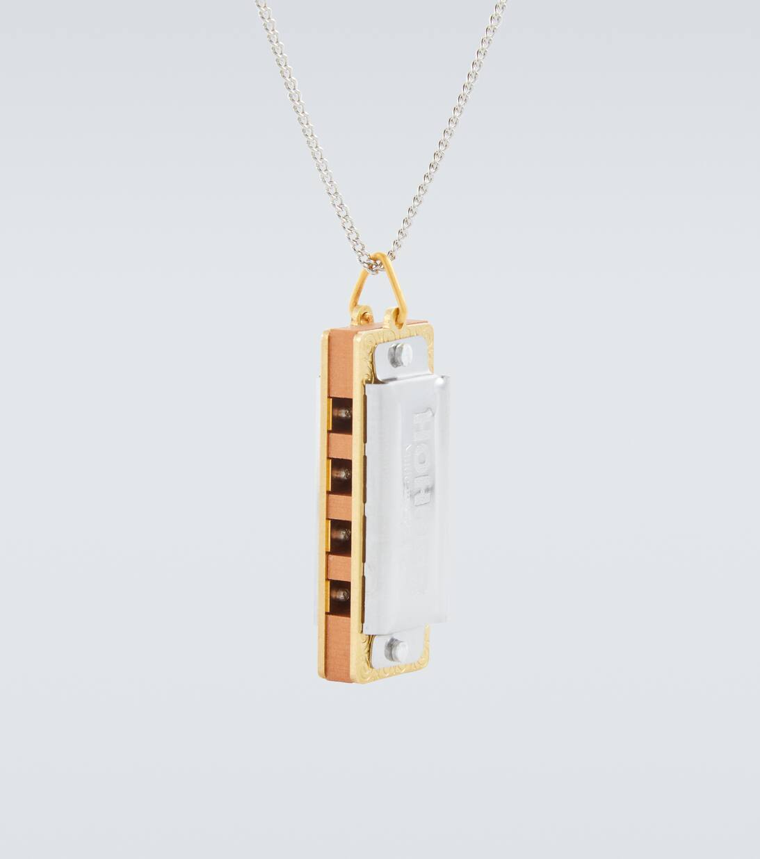 Pendant Brass Necklace in Gold Lemaire Mytheresa