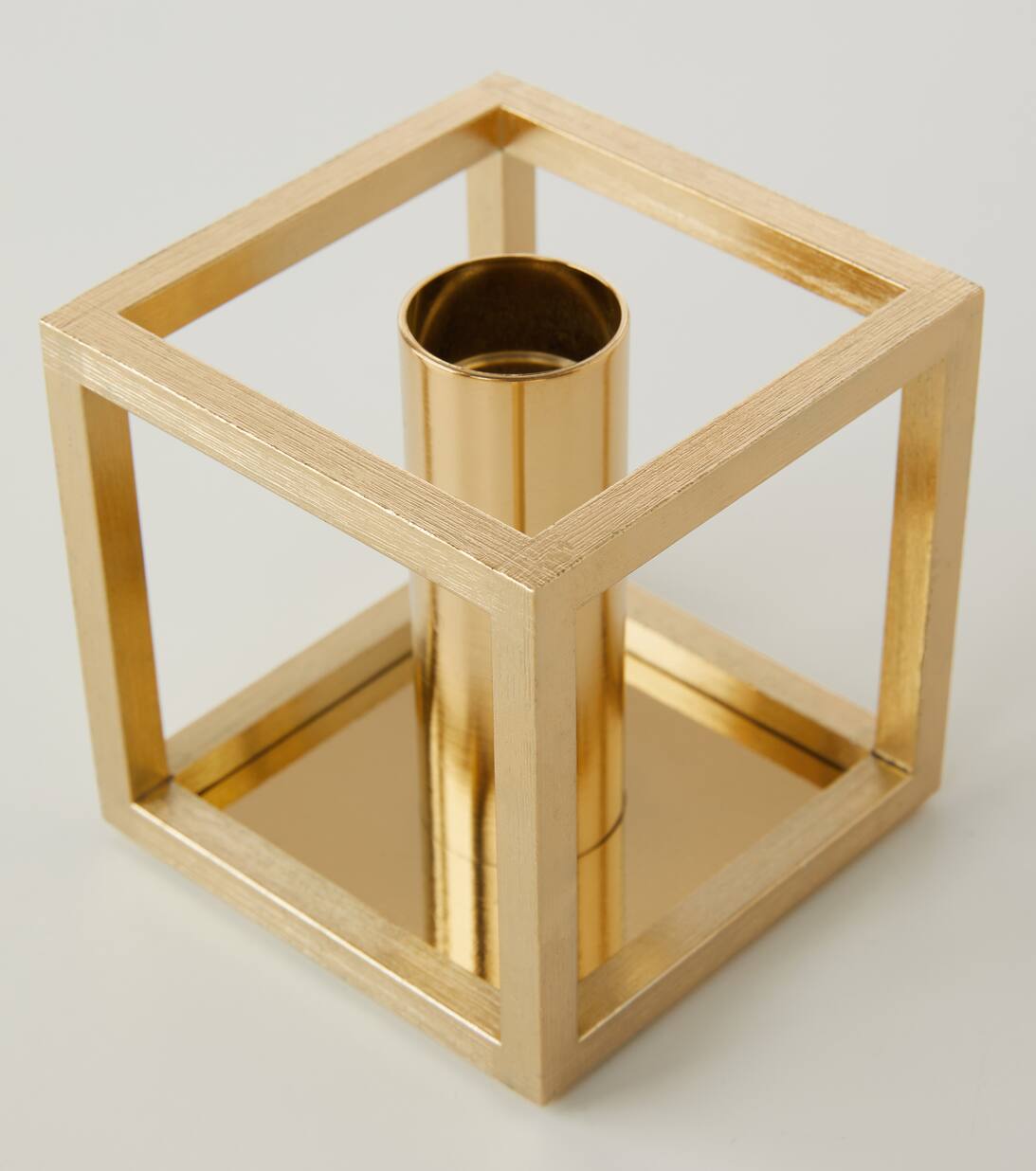 Kubus 1 Candle Holder in Gold By Lassen Mytheresa