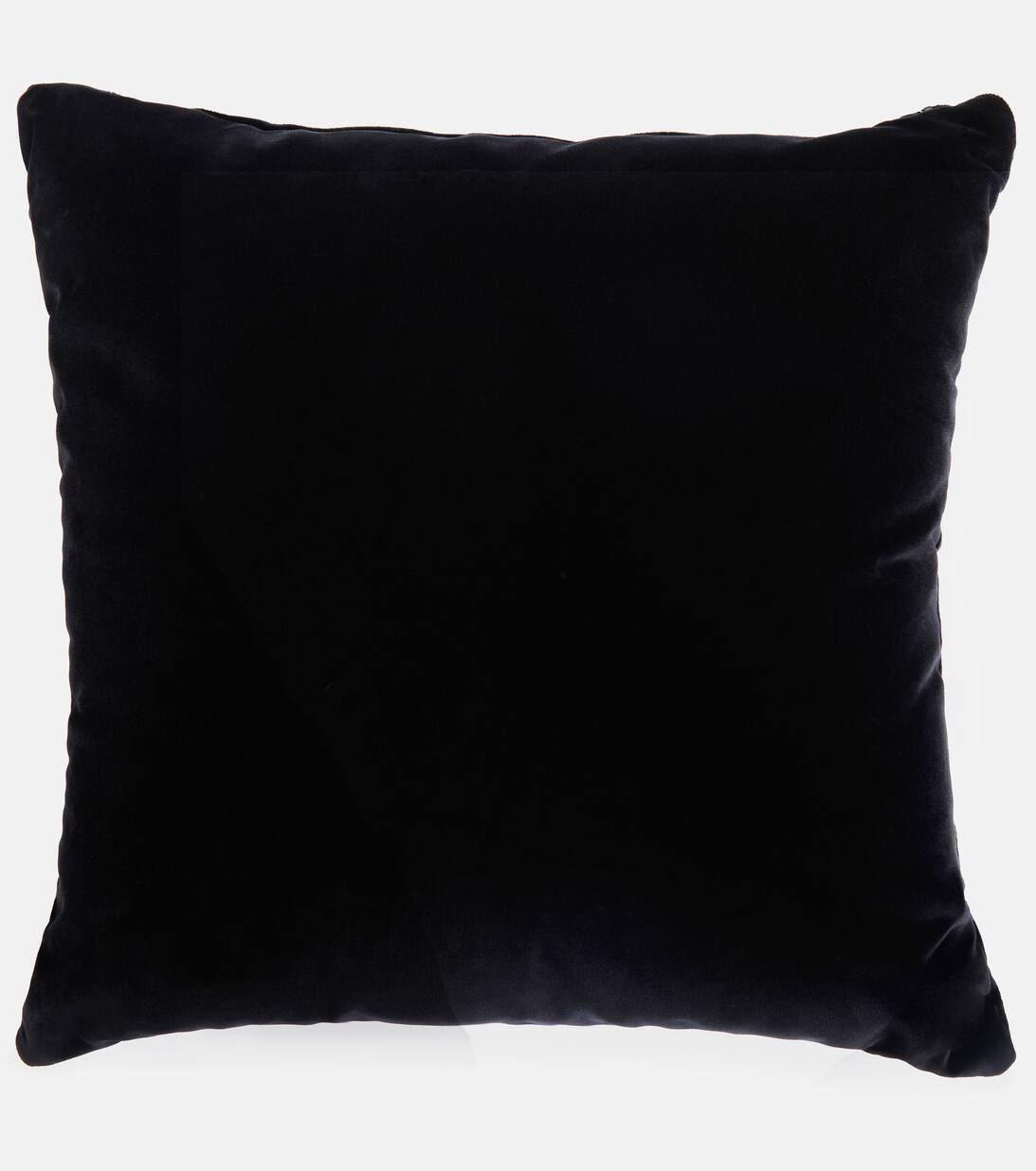 Medusa Embellished Cotton Cushion in Black Versace Home Mytheresa