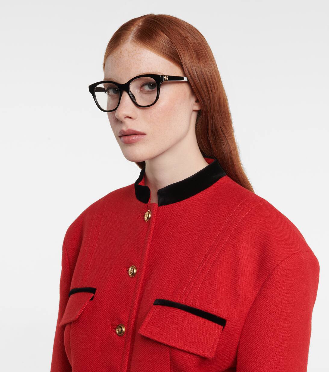 Square Glasses in Black - Gucci | Mytheresa