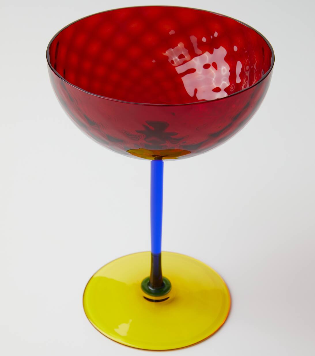 Murano Champagne Coupe Glass in Yellow Dolce Gabbana Casa Mytheresa