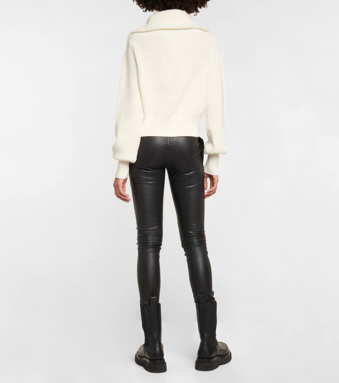 Mentone Half Zip Sweater in White Varley Mytheresa