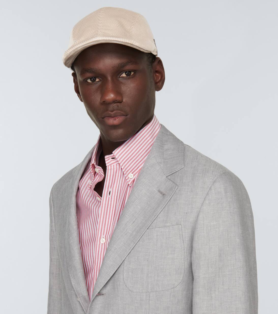Corduroy Cap in Neutrals Brunello Cucinelli Mytheresa