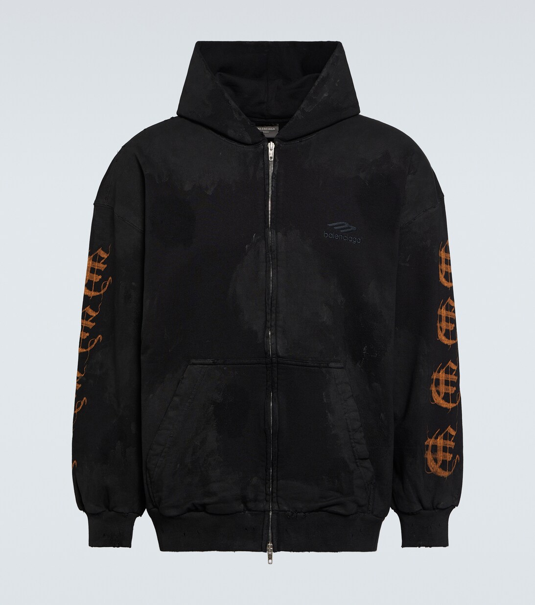 balenciaga cotton hoodie