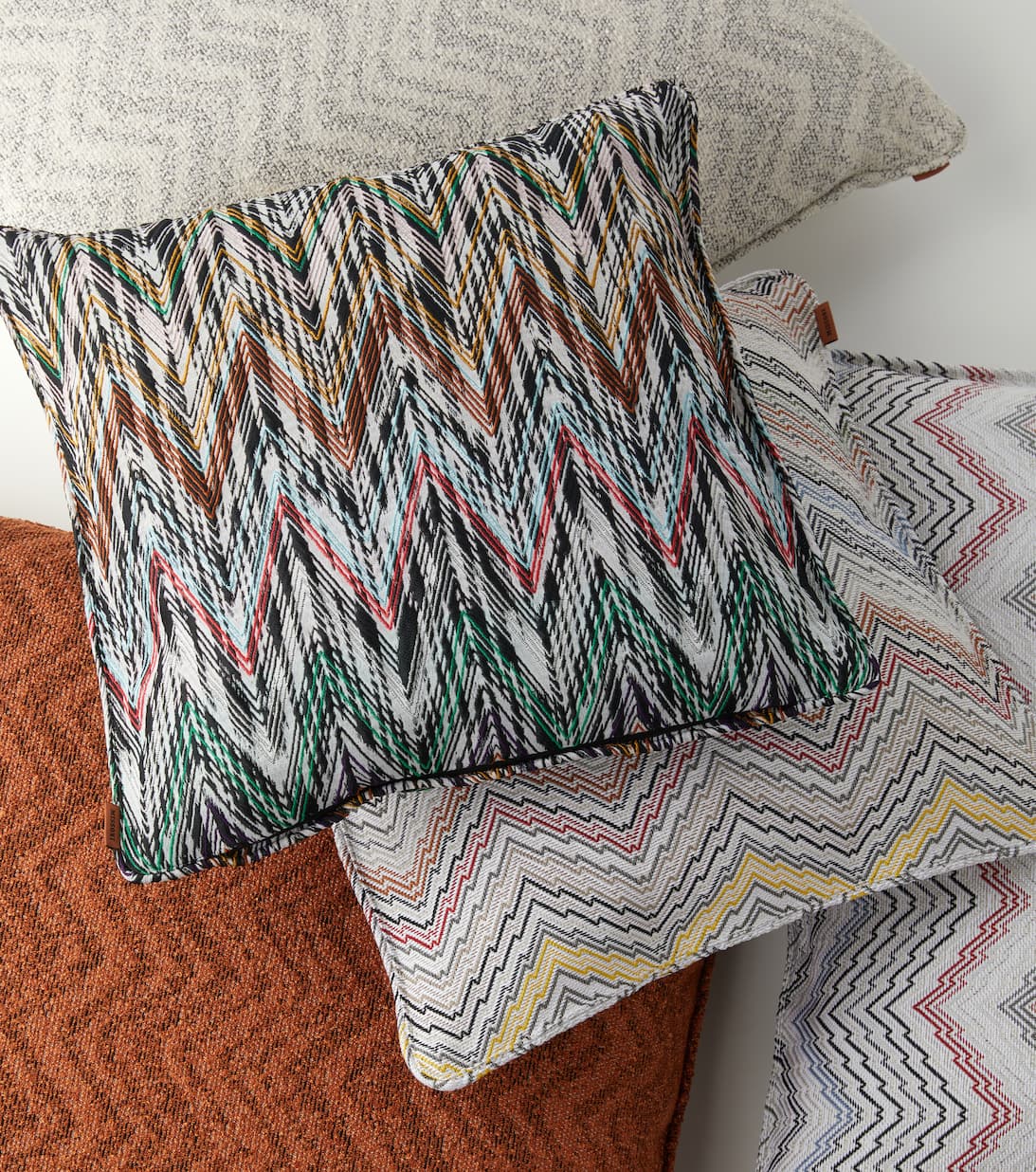Columbia Large Cushion in Orange Missoni Mytheresa