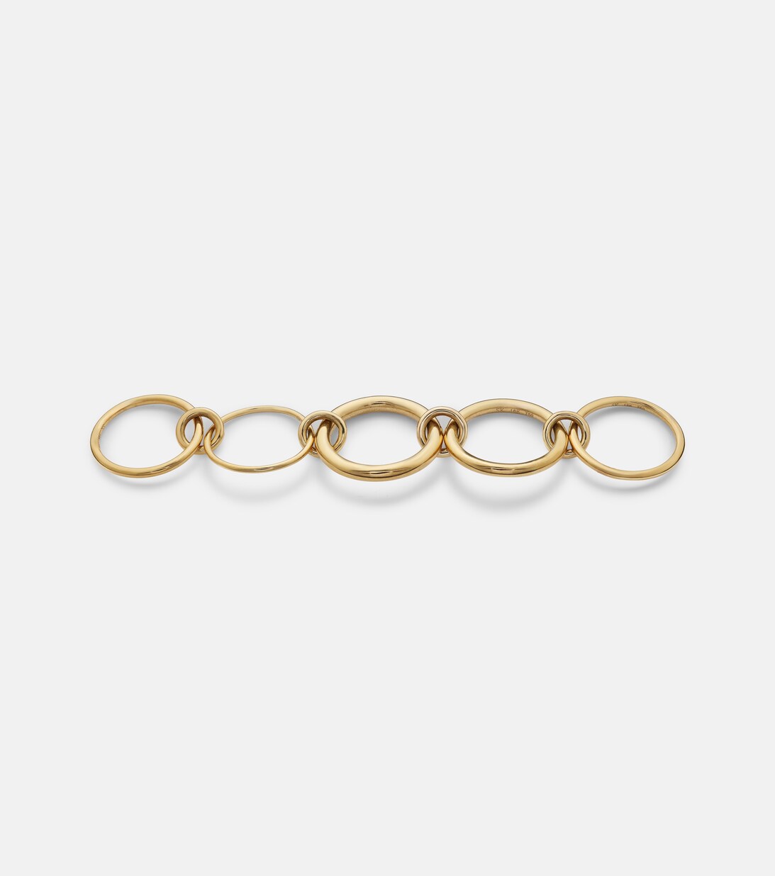 Aquarius 18 Kt Gold Linked Rings in Gold - Spinelli Kilcollin | Mytheresa